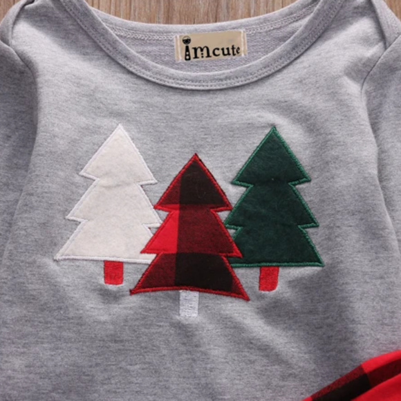 Little Boys Christmas Tree Warm Up Set - Picture 3 of 4